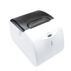 Optipos Namizni POS tiskalnik za račune in za nalepke, L58G, USB in BT, bele barve