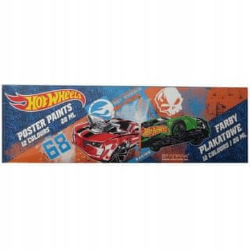 STARPAK Barve za plakate Hot Wheels 12 barv za šolo