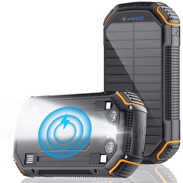 BOT Solar powerbank SP7 1 panel 20000mAh črna