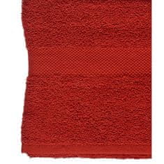 slomart kopalna brisača 90 x 150 cm opečnata barva (3 kosov)