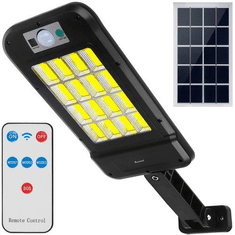 KEDO Solarna LED svetilka s senzorjem gibanja/svetlobe, 36W, 240LED