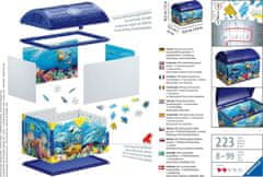 Ravensburger Puzzle 3D škatla za shranjevanje s pokrovom Podvodni svet/216 kosov