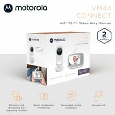 Motorola Otroški monitor Motorola VM44 4,3" HD WIFI