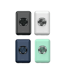 BOT Magnetna brezžična powerbank P9 5000 mAh črna