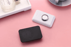 BOT Magnetna brezžična powerbank P9 5000 mAh črna