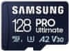 PRO Ultimate spominska kartica, micro SDXC, 128 GB, U3, V30, A2, UHS-I, z SD adapterjem