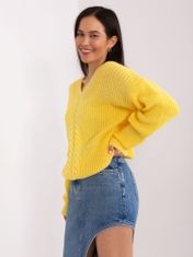 Badu Klasičen ženski pulover Xiluvani rumena Universal