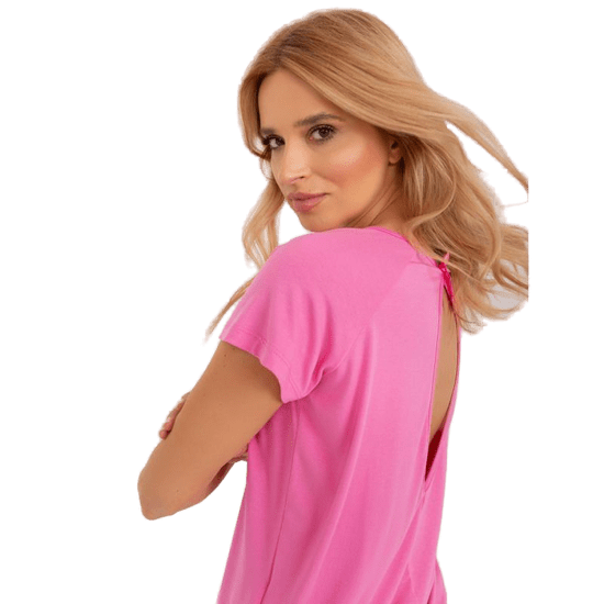 BASIC FEEL GOOD Ženska bluza Lucienne BASIC FEEL GOOD roza barve RV-BZ-7664.46_405373