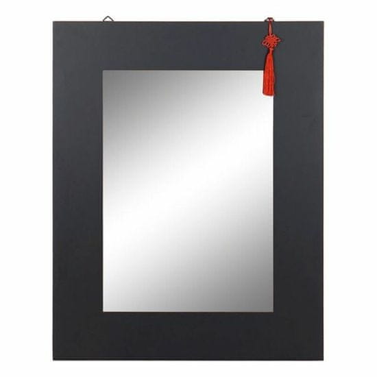 DKD Home Decor Stensko ogledalo DKD Home Decor Oriental Black Fir (70 x 2 x 90 cm)