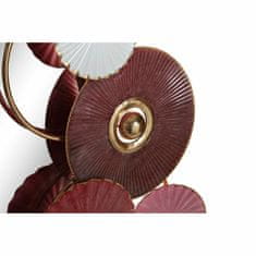 DKD Home Decor Stensko ogledalo DKD Home Decor S3019207 Zrcalo roza zlata kovina beli krogi (116 x 8 x 71 cm)