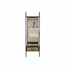 DKD Home Decor Prosto stoječe ogledalo DKD Home Decor Black Wood Metal Crystal (58 x 30 x 191 cm)