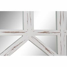 DKD Home Decor Stensko ogledalo DKD Home Decor Crystal White MDF Wood Stripped (91 x 2,5 x 182 cm)