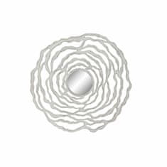 DKD Home Decor Stensko ogledalo DKD Home Decor 8424001849963 Crystal White Modern MDF Wood Stripped (119 x 2 x 119 cm)