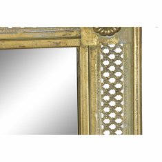 DKD Home Decor Stensko ogledalo DKD Home Decor Metal Light Copper (61 x 2 x 91 cm)