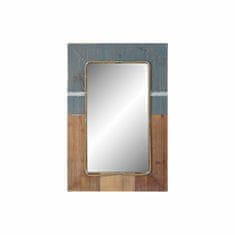 DKD Home Decor Stensko ogledalo DKD Home Decor Blue White Fir (60 x 3,5 x 89,5 cm)