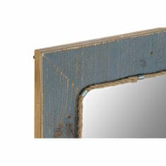 DKD Home Decor Stensko ogledalo DKD Home Decor Blue White Fir (60 x 3,5 x 89,5 cm)