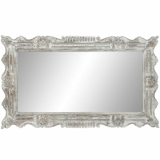 DKD Home Decor Stensko ogledalo DKD Home Decor 148 x 3 x 86 cm Crystal Golden Wood Mango wood