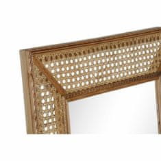 DKD Home Decor Stensko ogledalo DKD Home Decor 54 x 4,5 x 150 cm Naravno rjavo protja Bali