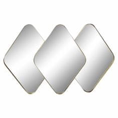 DKD Home Decor Stensko ogledalo DKD Home Decor Zlato kovinsko ogledalo (110 x 6 x 70 cm)