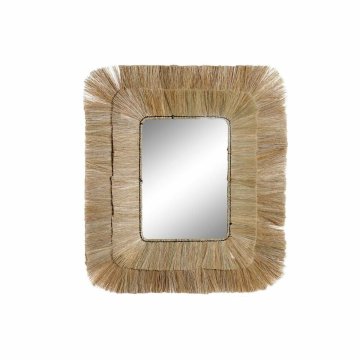 DKD Home Decor Stensko ogledalo DKD Home Decor Crystal Jute (87 x 6 x 96 cm)