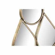 DKD Home Decor Stensko ogledalo DKD Home Decor Zlati kovinski ogledalo (49,5 x 2,5 x 99 cm)