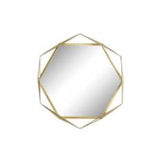 DKD Home Decor Stensko ogledalo DKD Home Decor Crystal Golden Iron (54 x 5 x 47 cm)