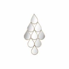 DKD Home Decor Stensko ogledalo DKD Home Decor Zlati kovinski ogledalo (49,5 x 2,5 x 99 cm)