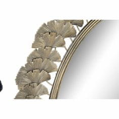 DKD Home Decor Stensko ogledalo DKD Home Decor Zrcalo Champagne Metal List rastline (69 x 3,5 x 98,5 cm)
