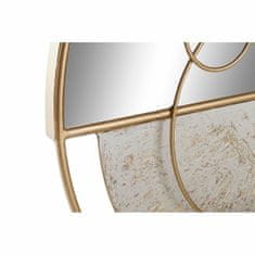 DKD Home Decor Stensko ogledalo DKD Home Decor Golden Metal White Modern (65 x 7,6 x 76 cm)