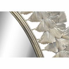 DKD Home Decor Stensko ogledalo DKD Home Decor Zrcalo Champagne Metal List rastline (69 x 3,5 x 98,5 cm)