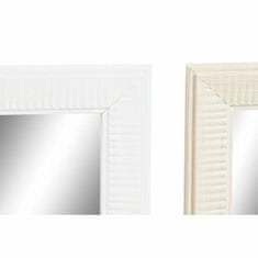 DKD Home Decor Stensko ogledalo DKD Home Decor 56 x 2 x 76 cm Kristalno naravno sivo rjavo belo polistiren (4 kosi)