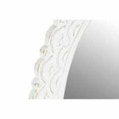 DKD Home Decor Stensko ogledalo DKD Home Decor 58 x 2,5 x 86 cm Crystal White Indian Man MDF Wood Stripped