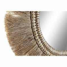 DKD Home Decor Stensko ogledalo DKD Home Decor Crystal Natural Juta (60 x 2 x 60 cm)