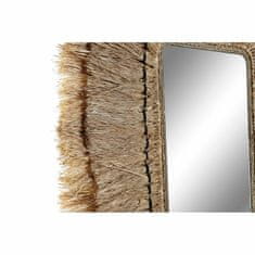 DKD Home Decor Stensko ogledalo DKD Home Decor Crystal Natural Juta (50 x 2 x 60 cm)