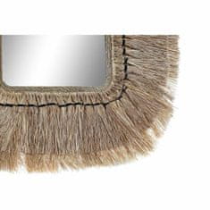 DKD Home Decor Stensko ogledalo DKD Home Decor Crystal Natural Juta (50 x 2 x 60 cm)