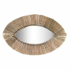 DKD Home Decor Stensko ogledalo DKD Home Decor Crystal Natural Juta (54 x 3 x 34 cm)