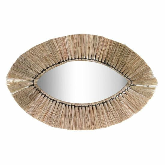 DKD Home Decor Stensko ogledalo DKD Home Decor Crystal Natural Juta (54 x 3 x 34 cm)