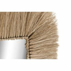 DKD Home Decor Stensko ogledalo DKD Home Decor Crystal Natural Juta (55 x 3 x 55 cm)