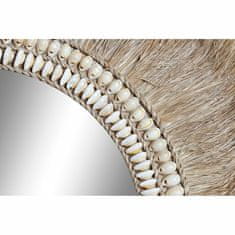 DKD Home Decor Stensko ogledalo DKD Home Decor Crystal Natural Juta (60 x 2 x 60 cm)