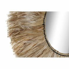 DKD Home Decor Stensko ogledalo DKD Home Decor Crystal Natural Juta (64 x 3 x 64 cm)