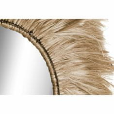 DKD Home Decor Stensko ogledalo DKD Home Decor Crystal Natural Juta (64 x 3 x 64 cm)