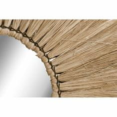 DKD Home Decor Stensko ogledalo DKD Home Decor Crystal Natural Juta (45 x 3 x 45 cm)