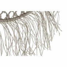 DKD Home Decor Stensko ogledalo DKD Home Decor Crystal Natural Rope (60 x 4 x 60 cm)