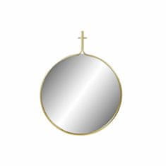 DKD Home Decor Stensko ogledalo DKD Home Decor Zlati kovinski ogledalo (72 x 2 x 91,5 cm)