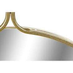 DKD Home Decor Stensko ogledalo DKD Home Decor Zlati kovinski ogledalo (72 x 2 x 91,5 cm)