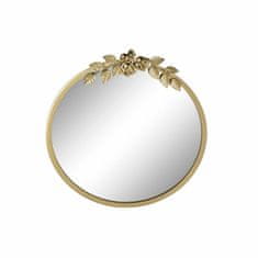 DKD Home Decor Stensko ogledalo DKD Home Decor Golden Metal Flowers (60 x 4 x 66 cm)