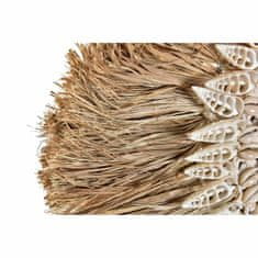 DKD Home Decor Stensko ogledalo DKD Home Decor Naravne bele školjke (55 x 2,5 x 55 cm)