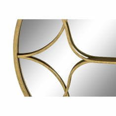 DKD Home Decor Stensko ogledalo DKD Home Decor 80 x 2,5 x 80 cm Golden Metal Wood Arab