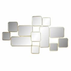 DKD Home Decor Stensko ogledalo DKD Home Decor Golden Metal (97,5 x 2,5 x 56 cm)