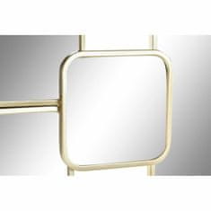 DKD Home Decor Stensko ogledalo DKD Home Decor Golden Metal (97,5 x 2,5 x 56 cm)